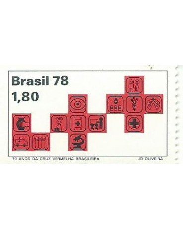 C1075 CRUZ VERMELHA 1978 NOVO 3223